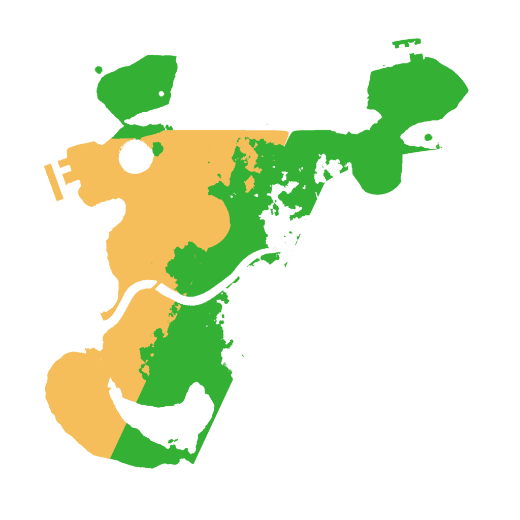 Biome Rust Map: Procedural Map, Size: 2800, Seed: 78334829