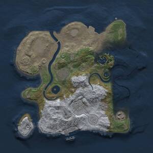Thumbnail Rust Map: Procedural Map, Size: 2800, Seed: 194038027, 12 Monuments