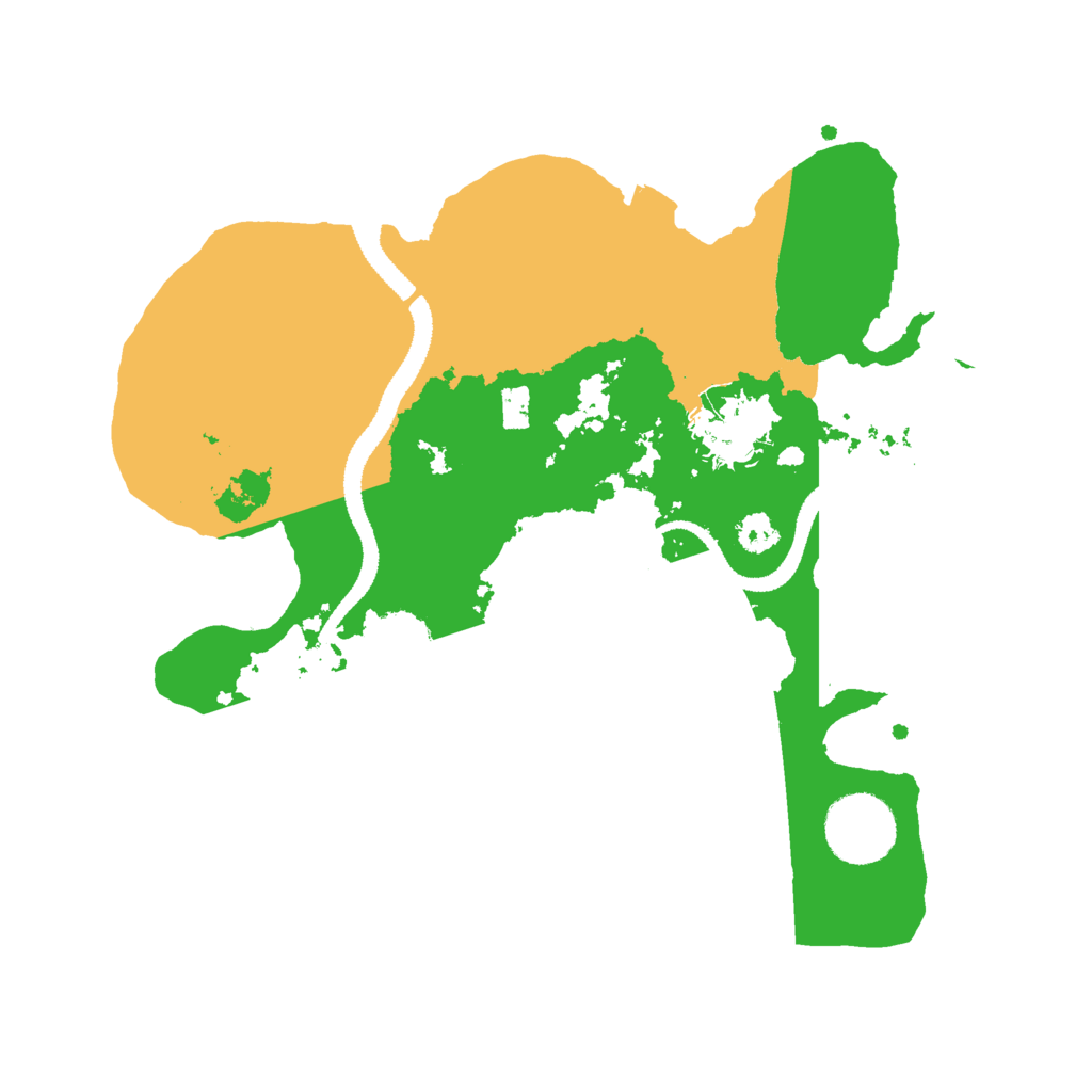 Biome Rust Map: Procedural Map, Size: 2800, Seed: 194038027