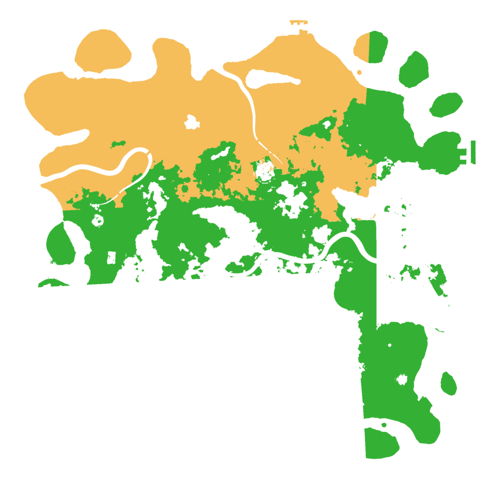 Biome Rust Map: Procedural Map, Size: 4250, Seed: 1884230980