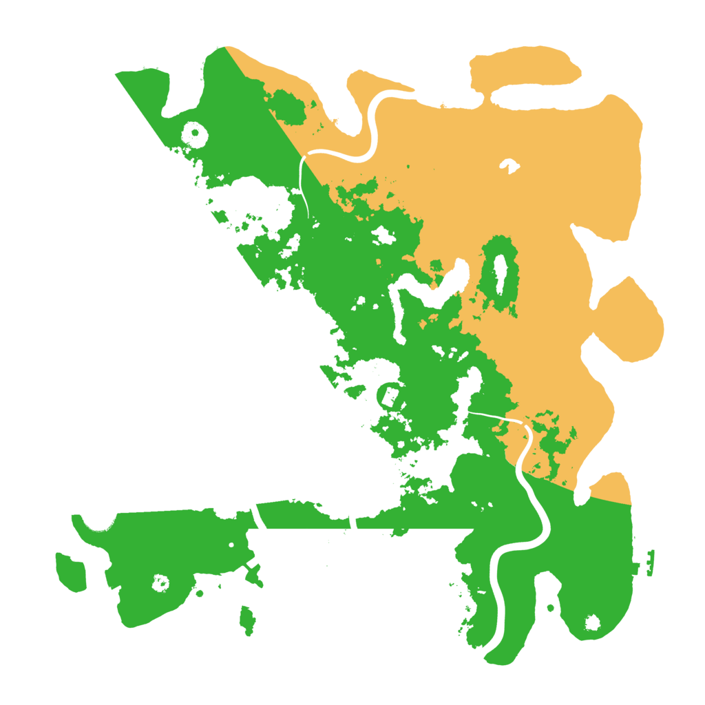 Biome Rust Map: Procedural Map, Size: 4050, Seed: 170815017