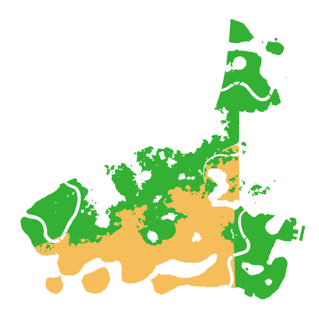 Biome Rust Map: Procedural Map, Size: 4250, Seed: 9035768