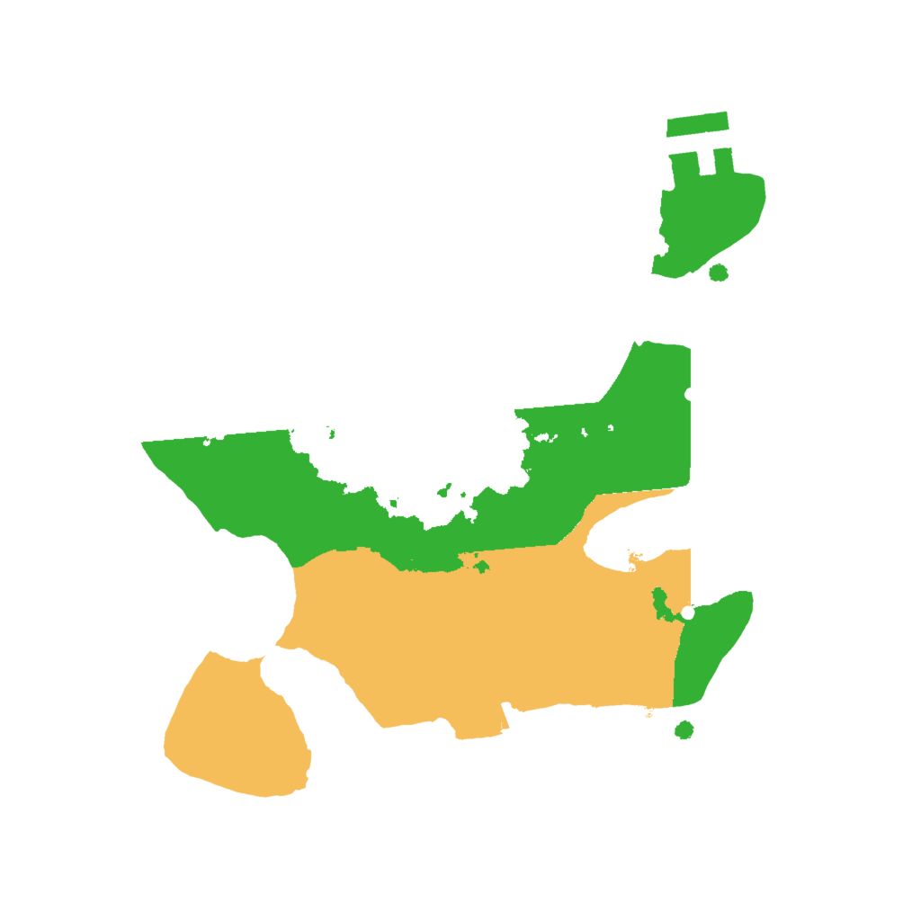 Biome Rust Map: Procedural Map, Size: 2000, Seed: 1718659964