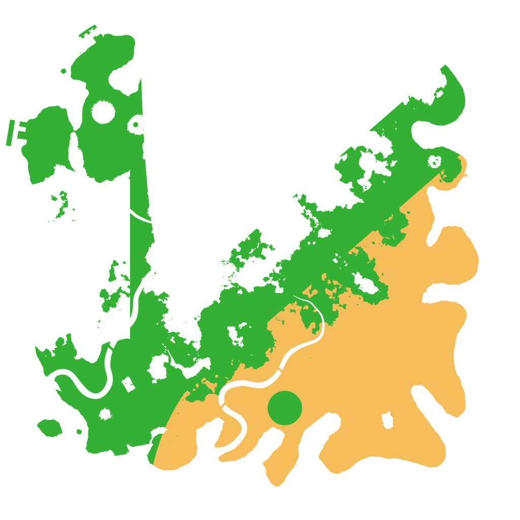 Biome Rust Map: Procedural Map, Size: 4000, Seed: 564634882