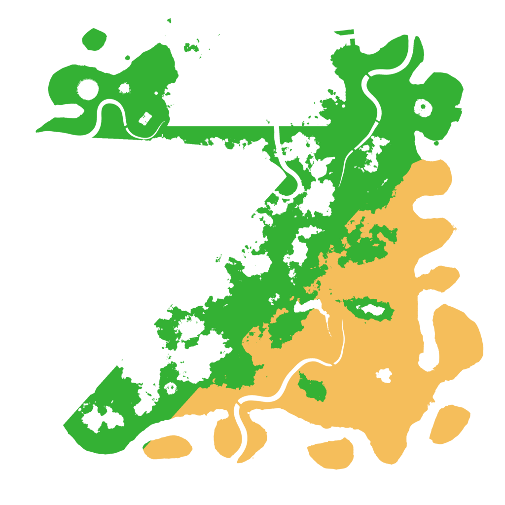 Biome Rust Map: Procedural Map, Size: 4250, Seed: 2841438