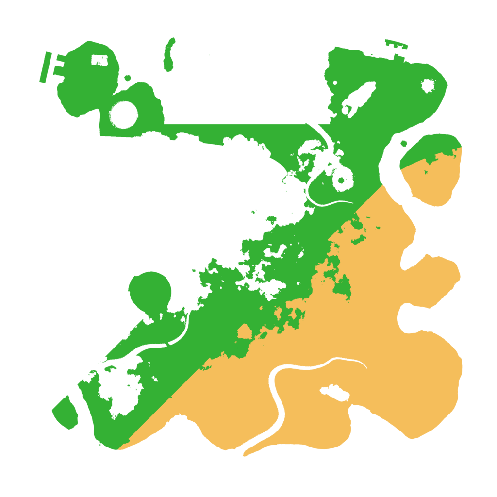 Biome Rust Map: Procedural Map, Size: 3250, Seed: 1573025114