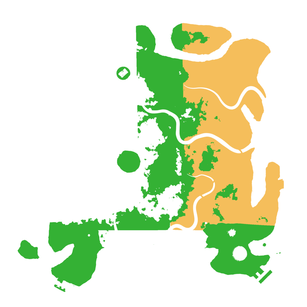 Biome Rust Map: Procedural Map, Size: 3750, Seed: 29081989