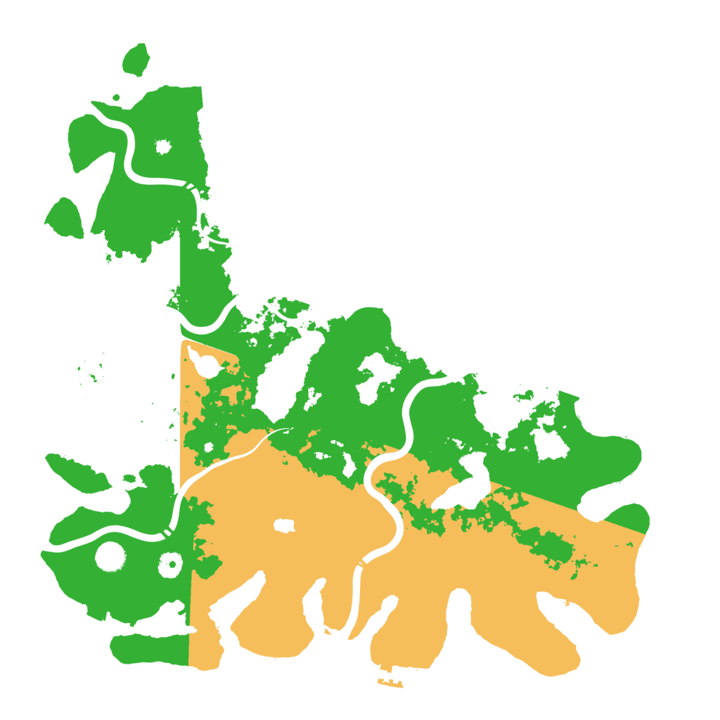 Biome Rust Map: Procedural Map, Size: 4250, Seed: 651743113