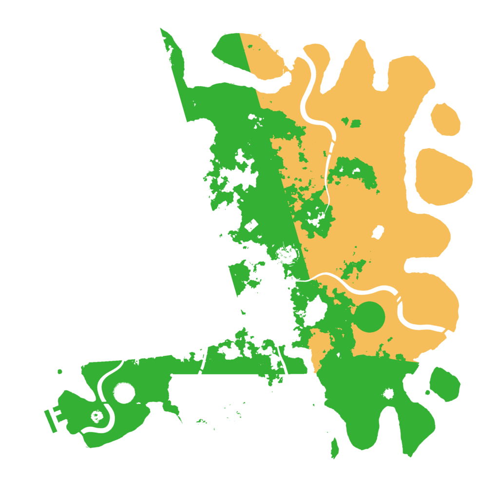Biome Rust Map: Procedural Map, Size: 4250, Seed: 605422546