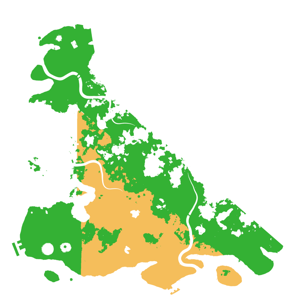 Biome Rust Map: Procedural Map, Size: 4500, Seed: 408981573