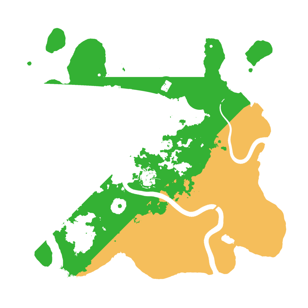 Biome Rust Map: Procedural Map, Size: 3000, Seed: 1573025114