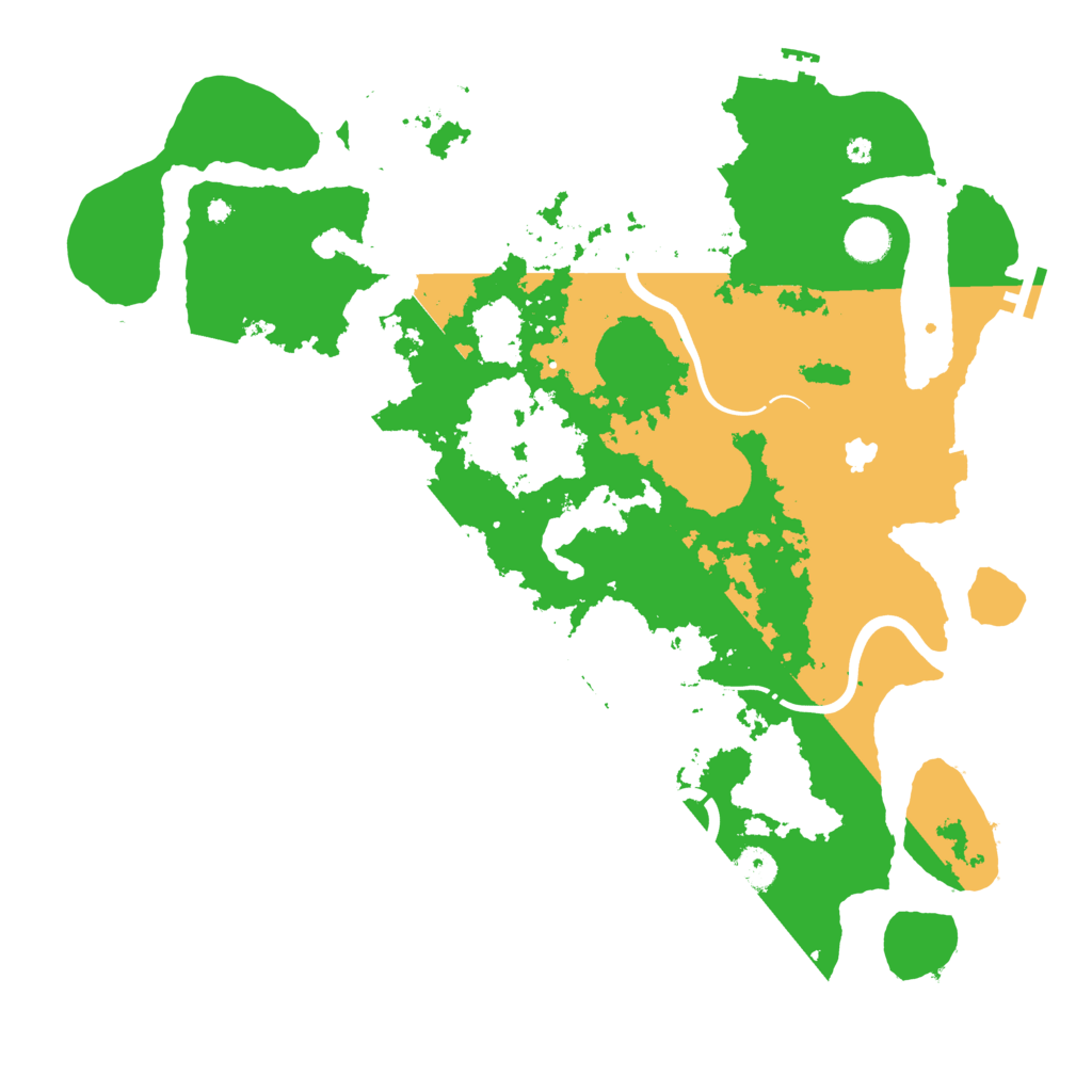 Biome Rust Map: Procedural Map, Size: 4250, Seed: 1055587666
