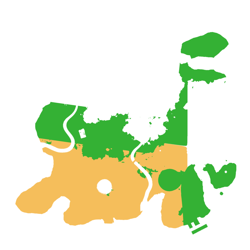 Biome Rust Map: Procedural Map, Size: 3000, Seed: 786464436