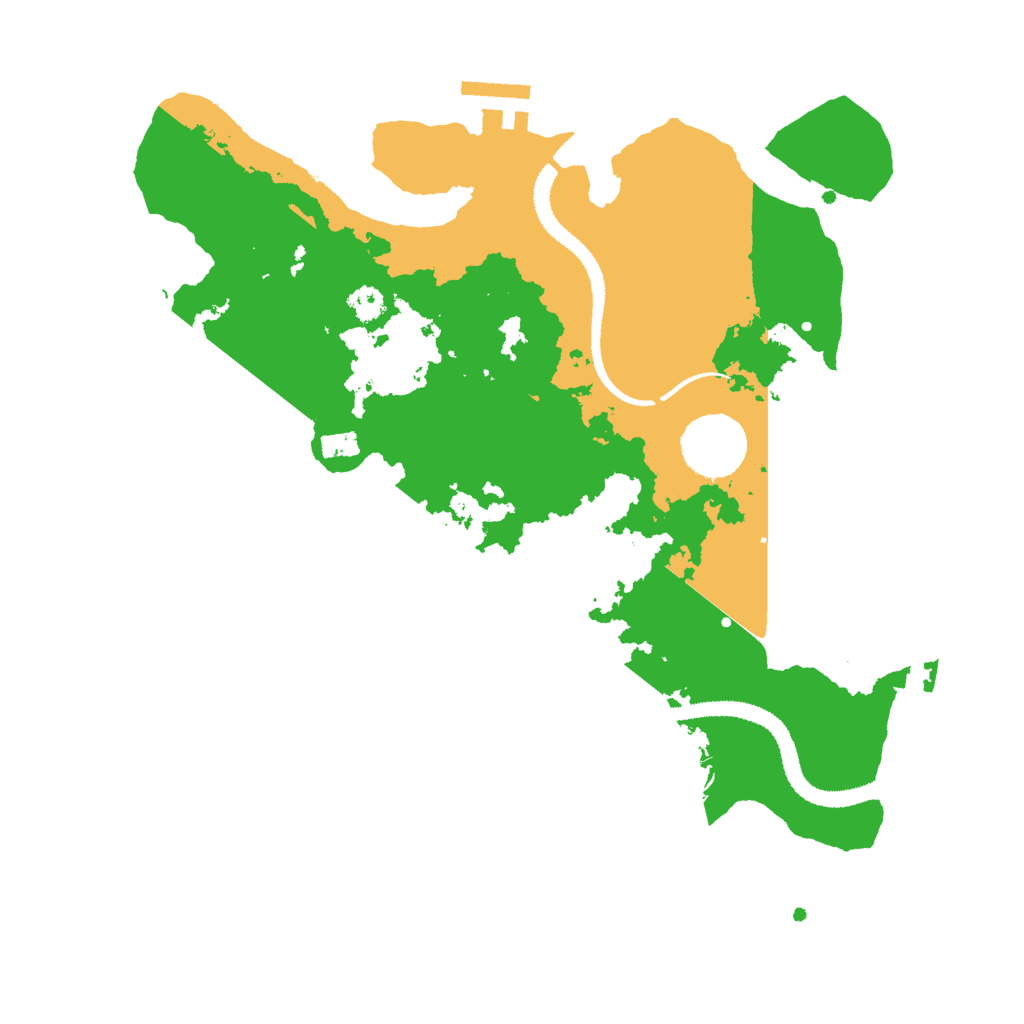 Biome Rust Map: Procedural Map, Size: 3000, Seed: 1211251389