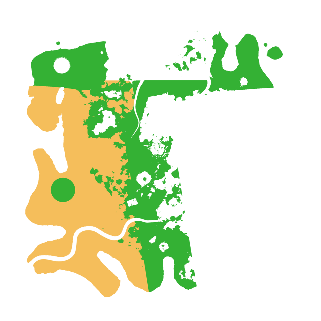 Biome Rust Map: Procedural Map, Size: 3500, Seed: 1782915584