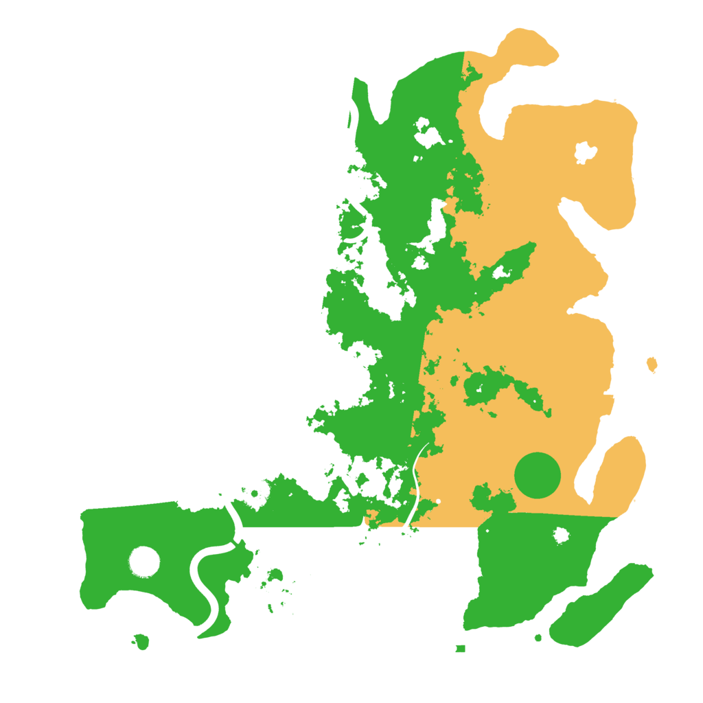 Biome Rust Map: Procedural Map, Size: 4000, Seed: 100108