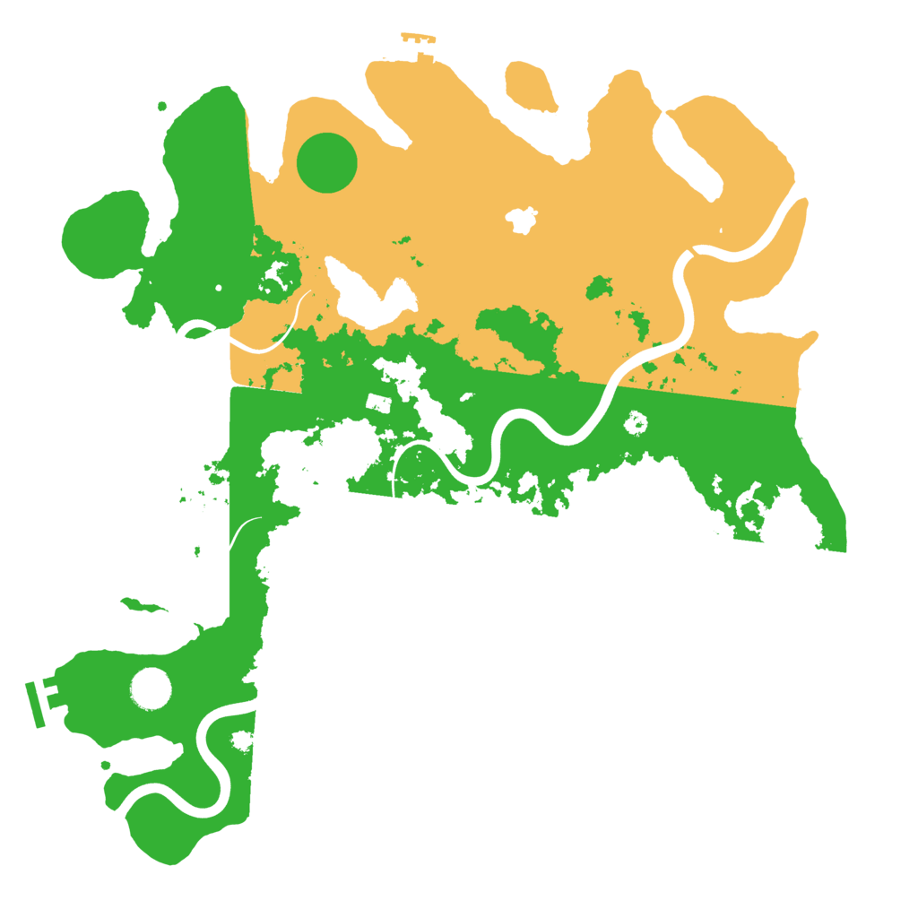 Biome Rust Map: Procedural Map, Size: 4000, Seed: 1084635475
