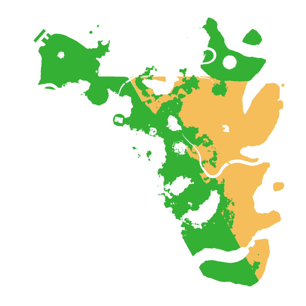 Biome Rust Map: Procedural Map, Size: 4000, Seed: 264863771