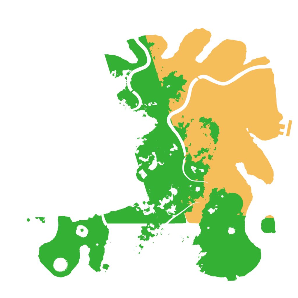 Biome Rust Map: Procedural Map, Size: 3750, Seed: 1014208028