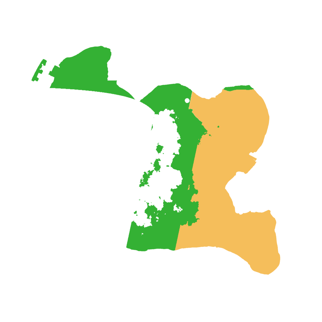 Biome Rust Map: Procedural Map, Size: 2000, Seed: 1509518389