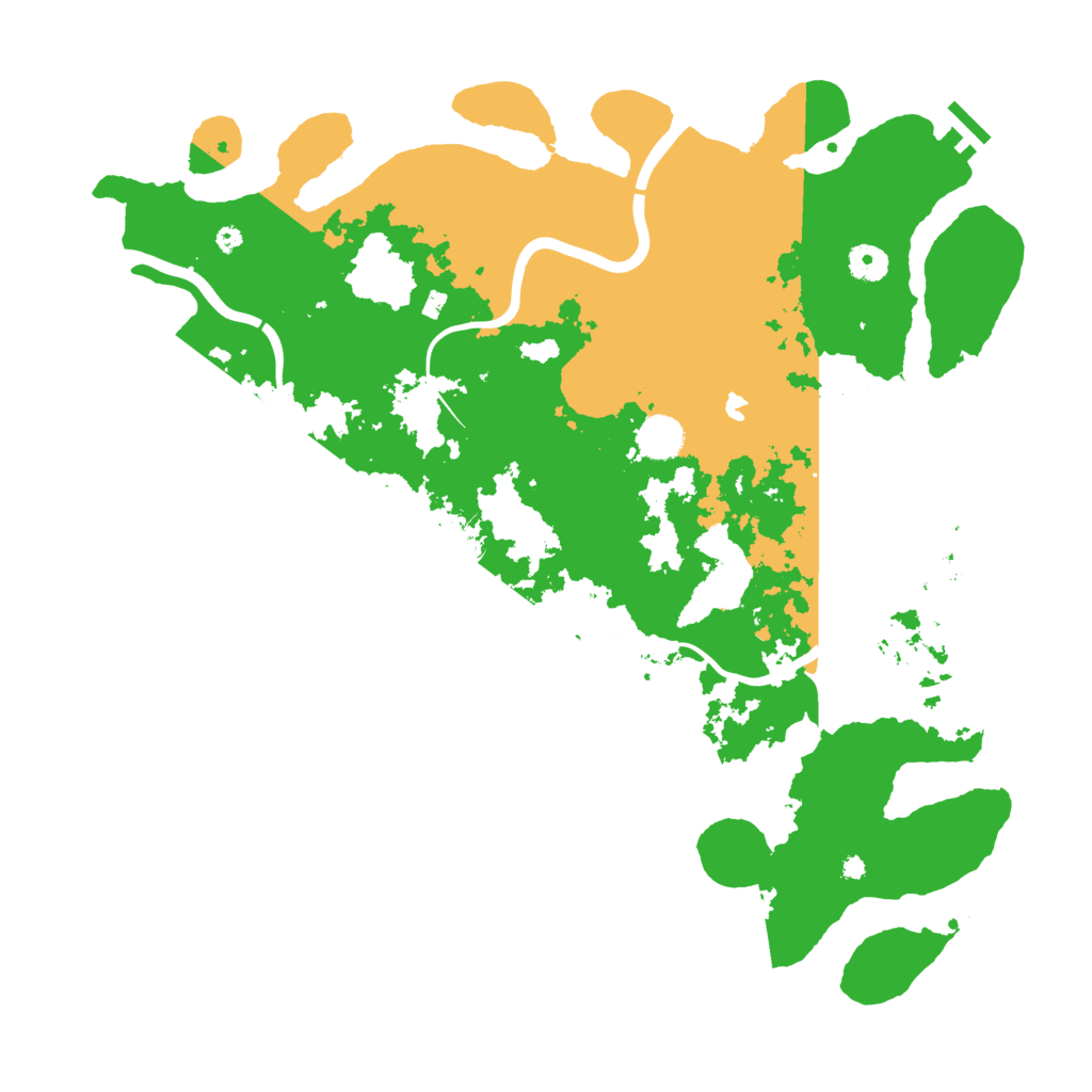 Biome Rust Map: Procedural Map, Size: 4250, Seed: 9101996