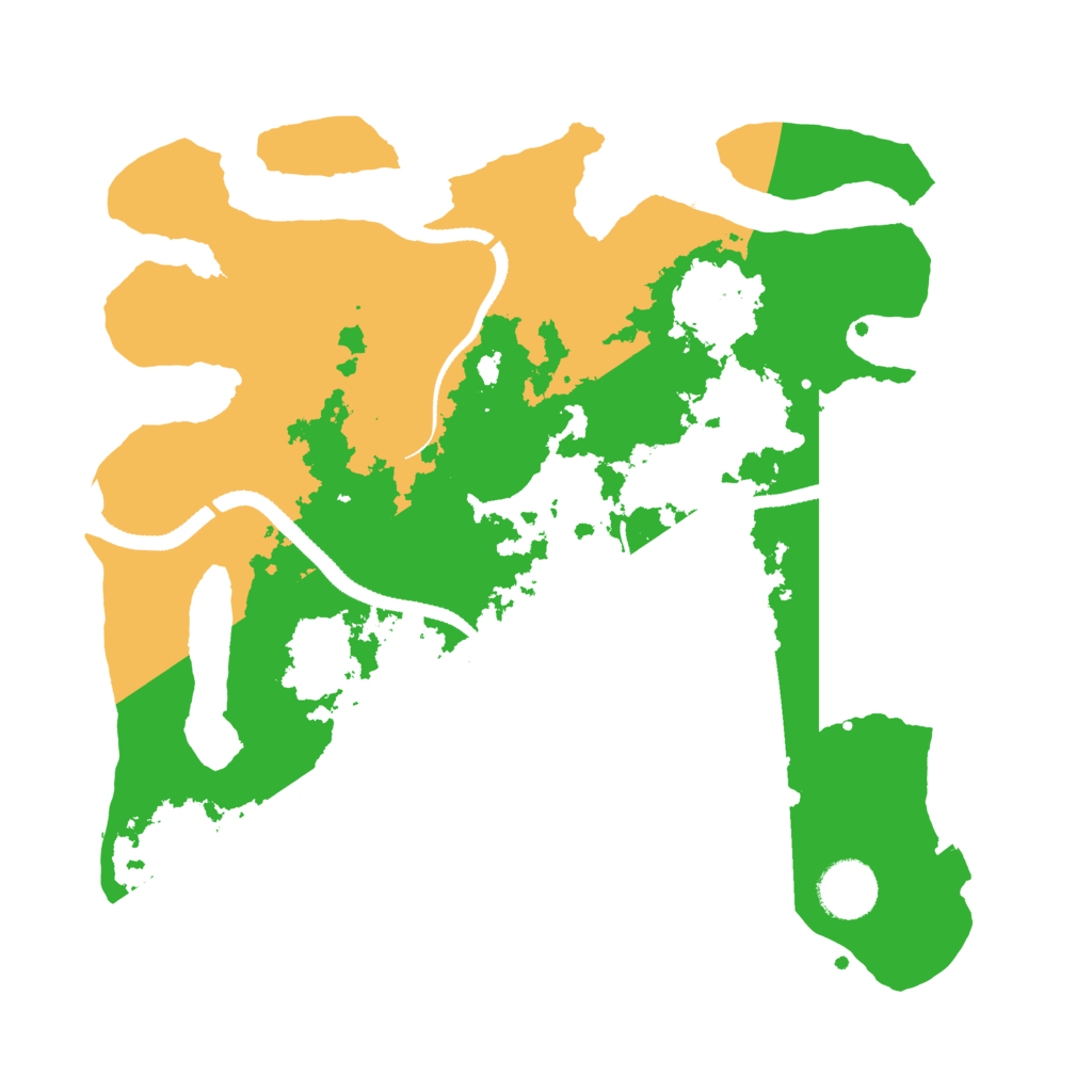 Biome Rust Map: Procedural Map, Size: 3250, Seed: 1560888184