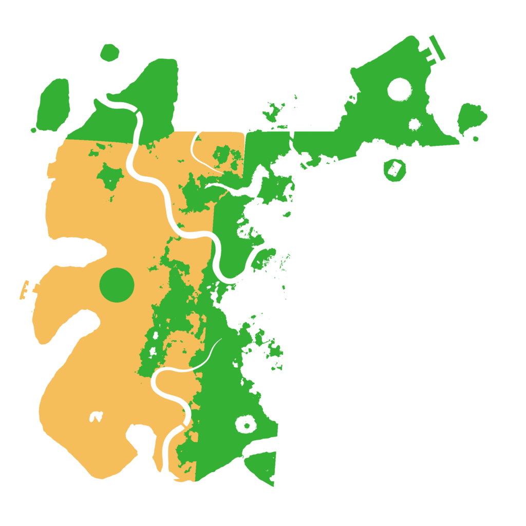 Biome Rust Map: Procedural Map, Size: 4000, Seed: 431858726