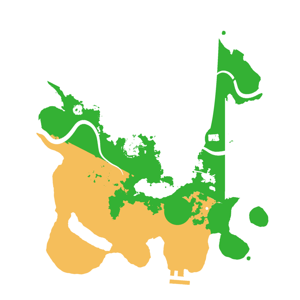 Biome Rust Map: Procedural Map, Size: 3000, Seed: 1036225930