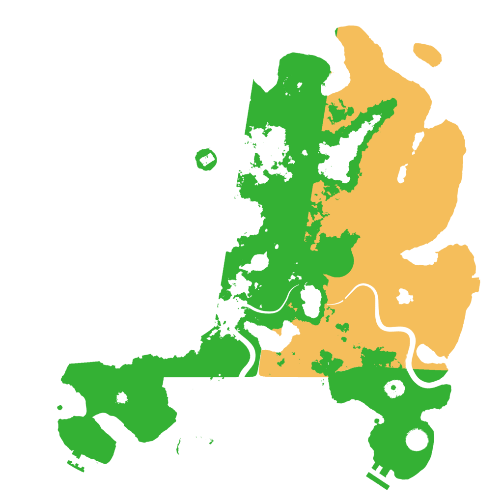 Biome Rust Map: Procedural Map, Size: 4000, Seed: 1725402947