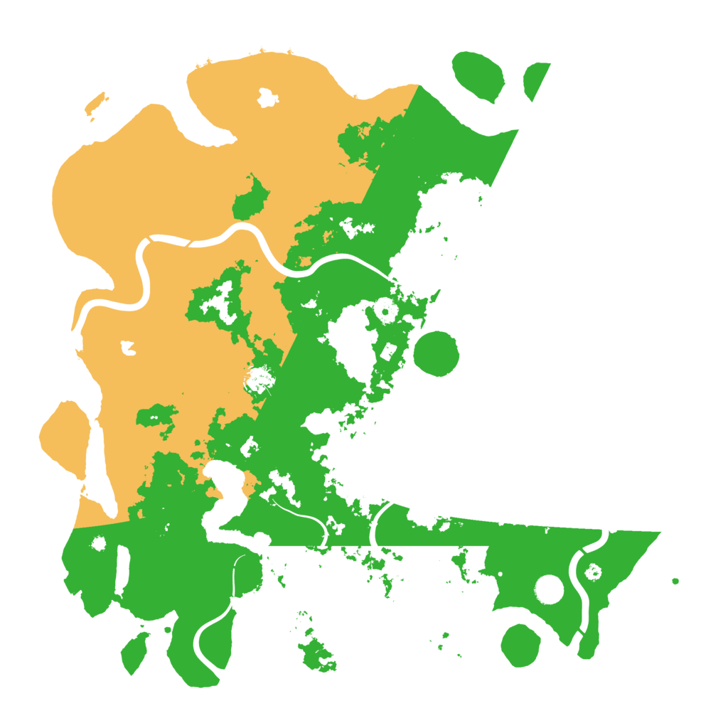 Biome Rust Map: Procedural Map, Size: 4500, Seed: 1836760201