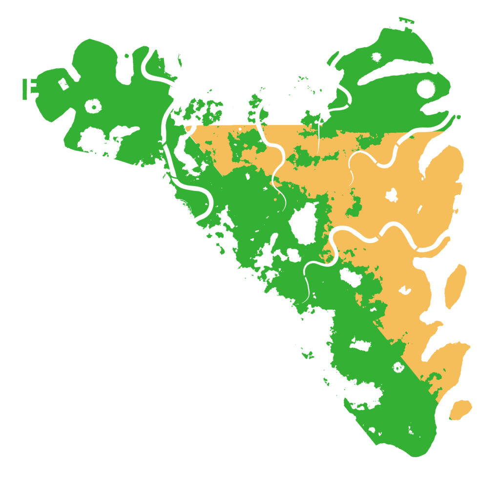 Biome Rust Map: Procedural Map, Size: 4800, Seed: 1996540640