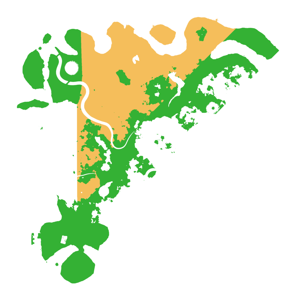 Biome Rust Map: Procedural Map, Size: 4000, Seed: 694379217
