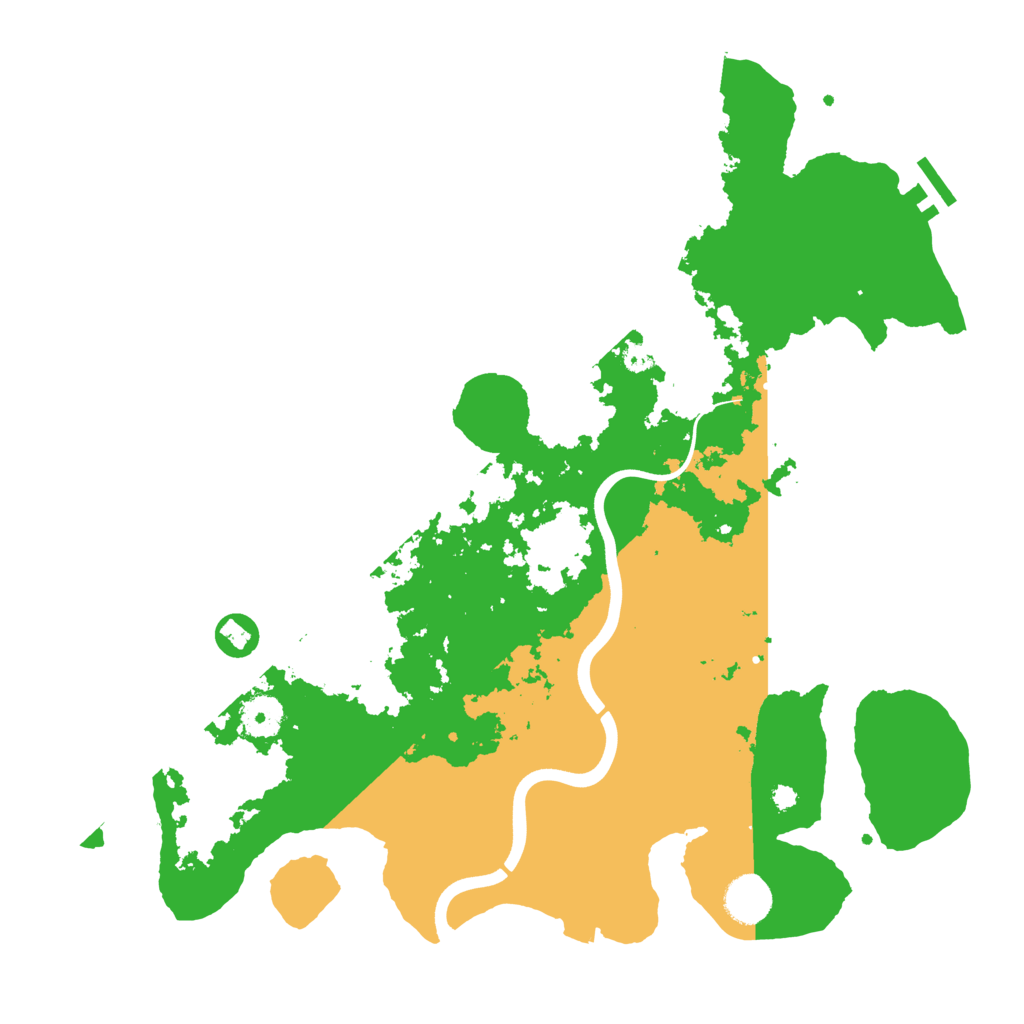 Biome Rust Map: Procedural Map, Size: 3800, Seed: 480057771