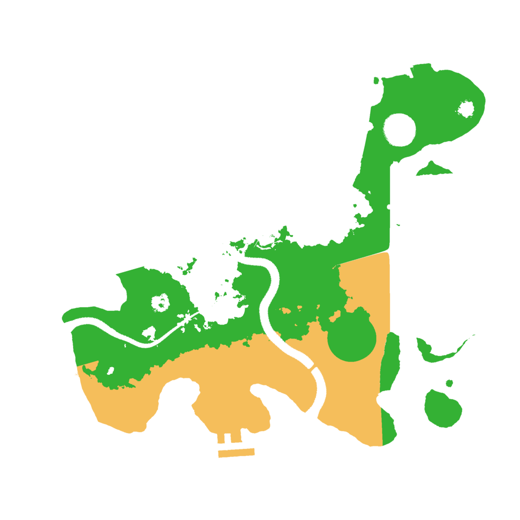 Biome Rust Map: Procedural Map, Size: 2900, Seed: 1654602432