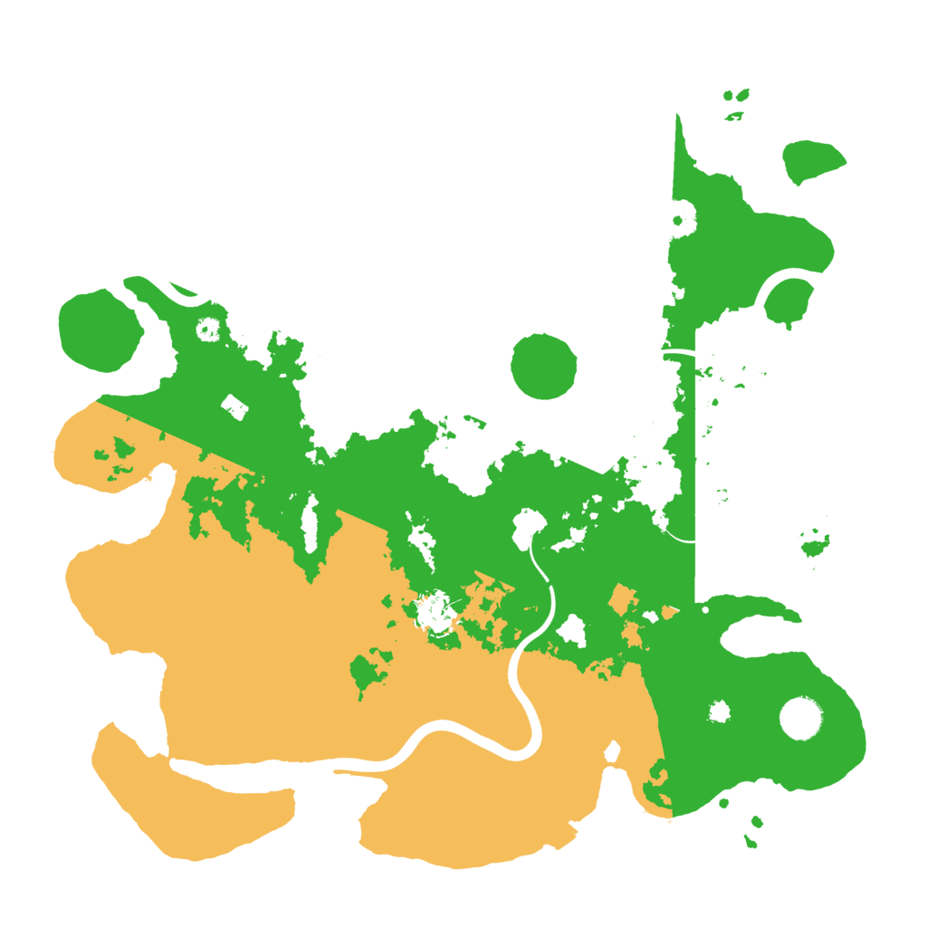 Biome Rust Map: Procedural Map, Size: 3850, Seed: 561833959