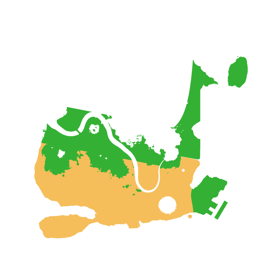 Biome Rust Map: Procedural Map, Size: 2700, Seed: 11