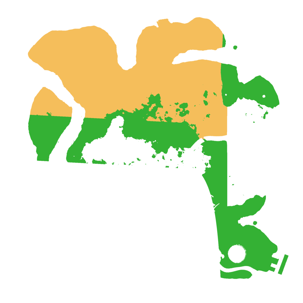 Biome Rust Map: Procedural Map, Size: 3000, Seed: 476422661