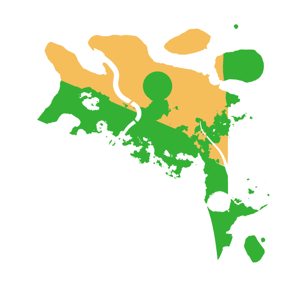 Biome Rust Map: Procedural Map, Size: 2750, Seed: 41672535