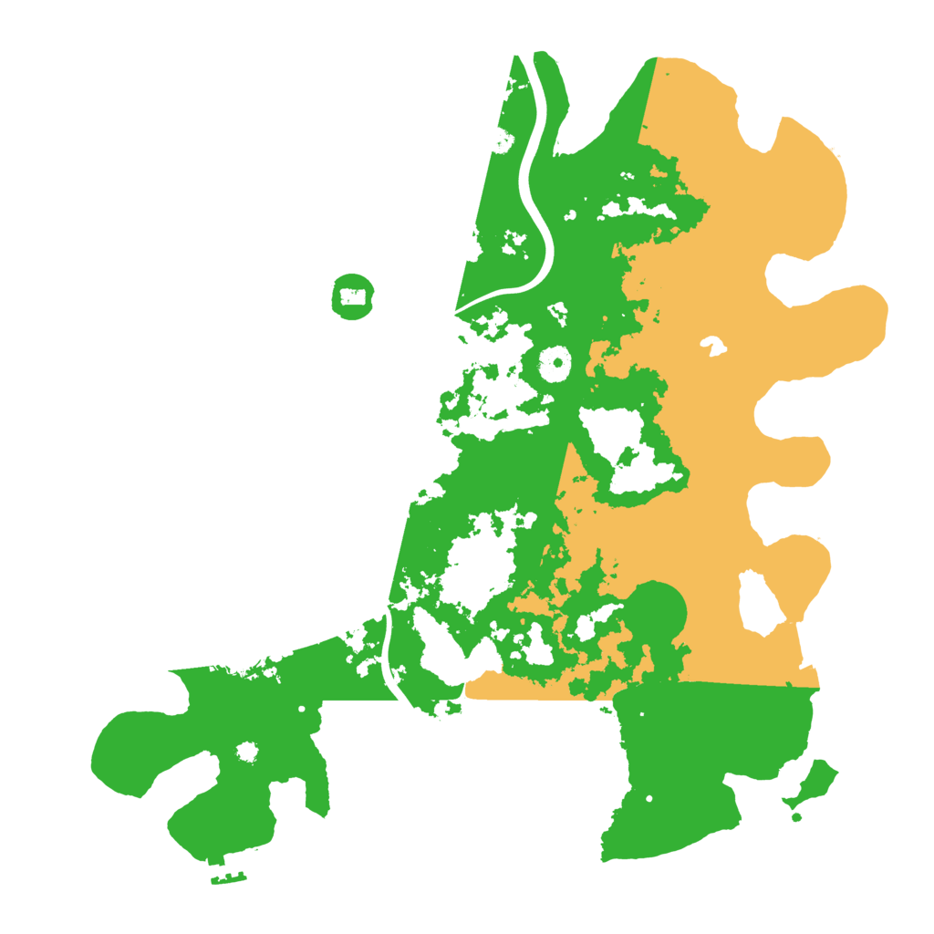 Biome Rust Map: Procedural Map, Size: 4000, Seed: 2026631252