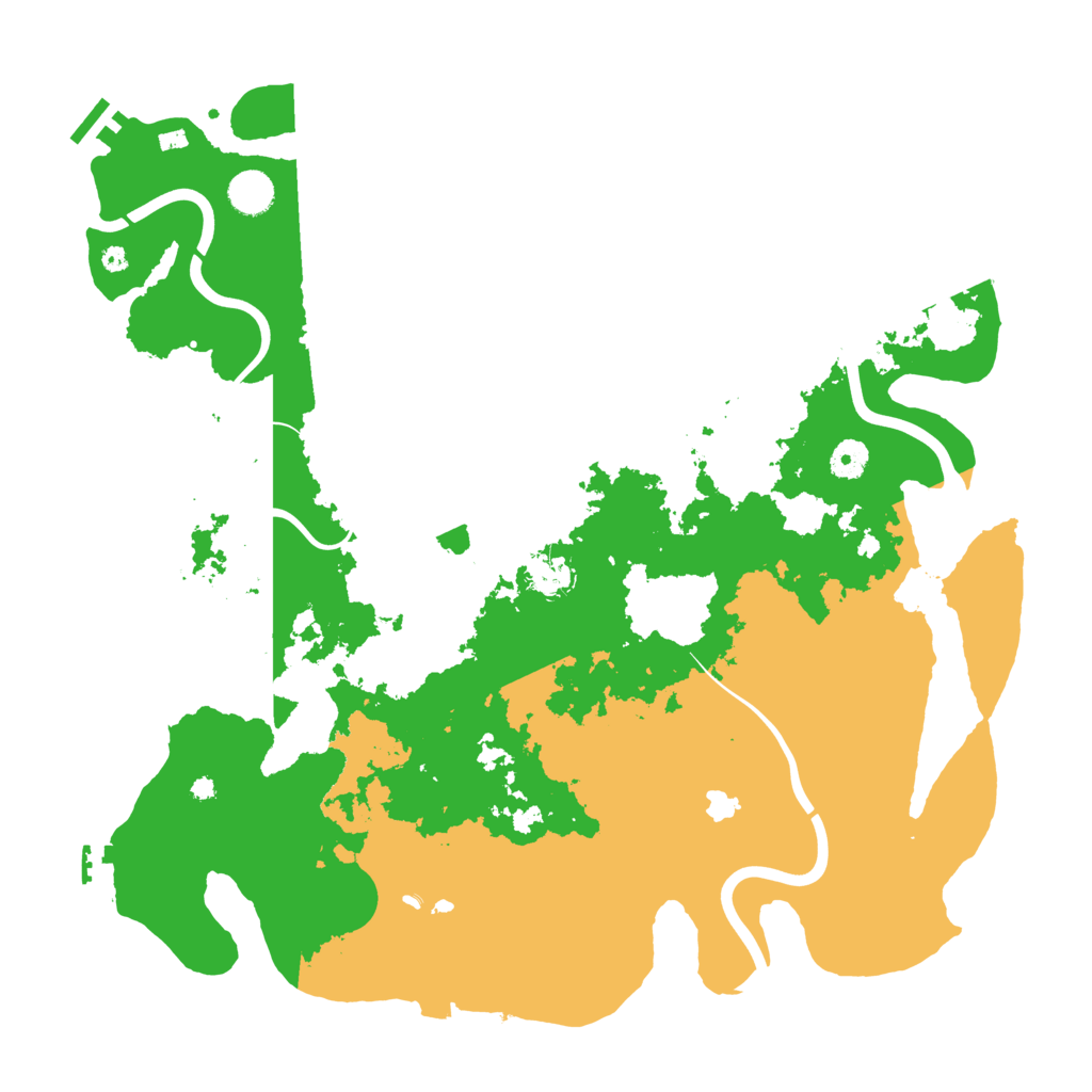Biome Rust Map: Procedural Map, Size: 4250, Seed: 5563576