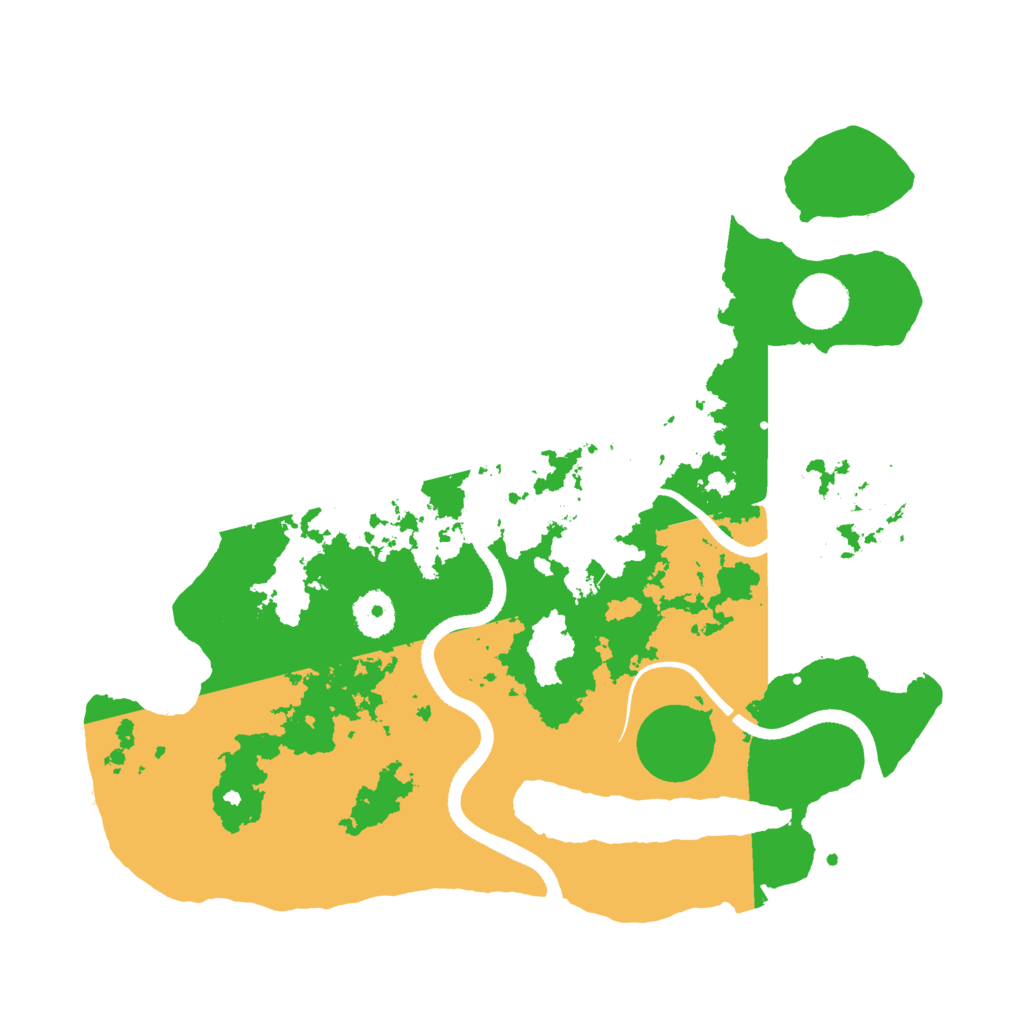 Biome Rust Map: Procedural Map, Size: 3500, Seed: 706040702