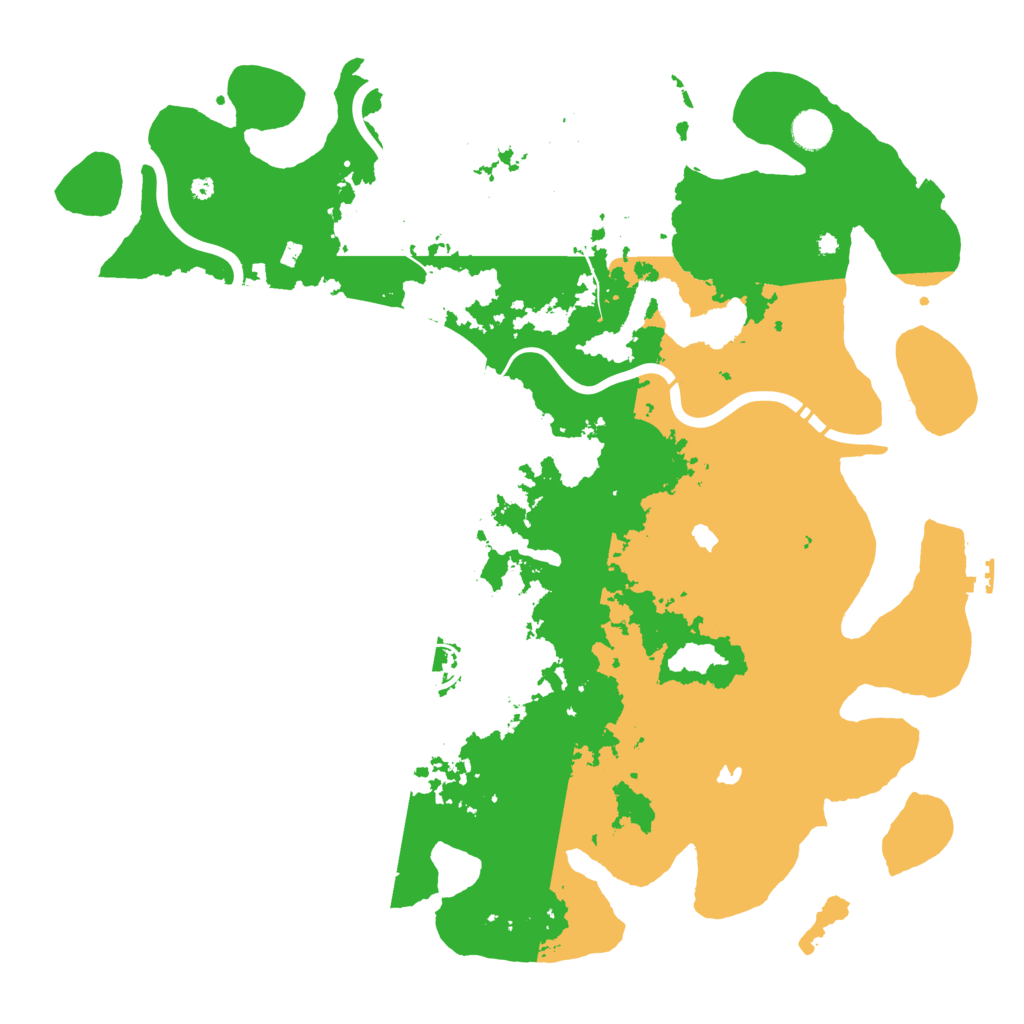 Biome Rust Map: Procedural Map, Size: 4500, Seed: 67606921