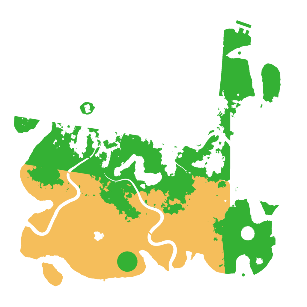 Biome Rust Map: Procedural Map, Size: 4000, Seed: 1851736422