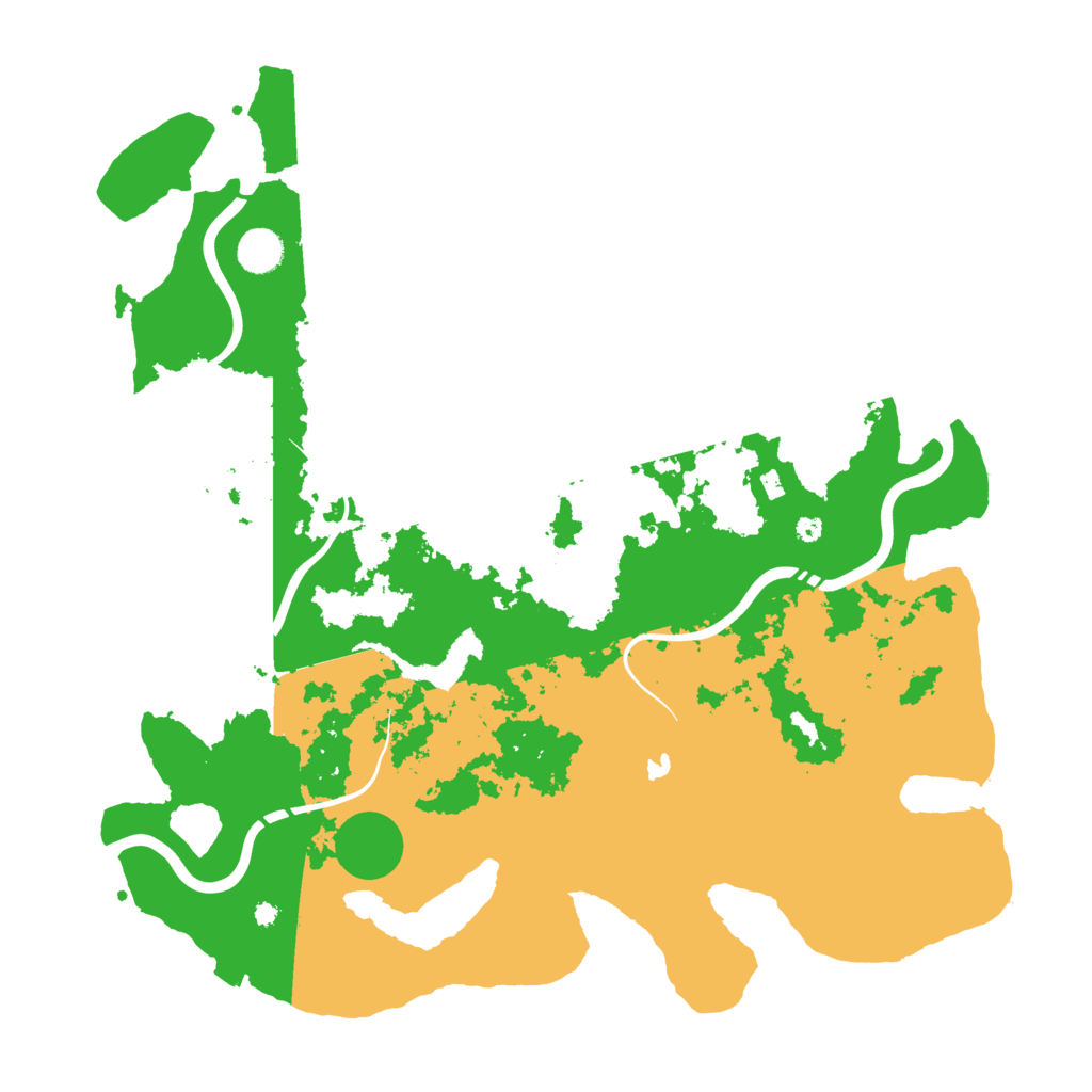 Biome Rust Map: Procedural Map, Size: 4250, Seed: 5453