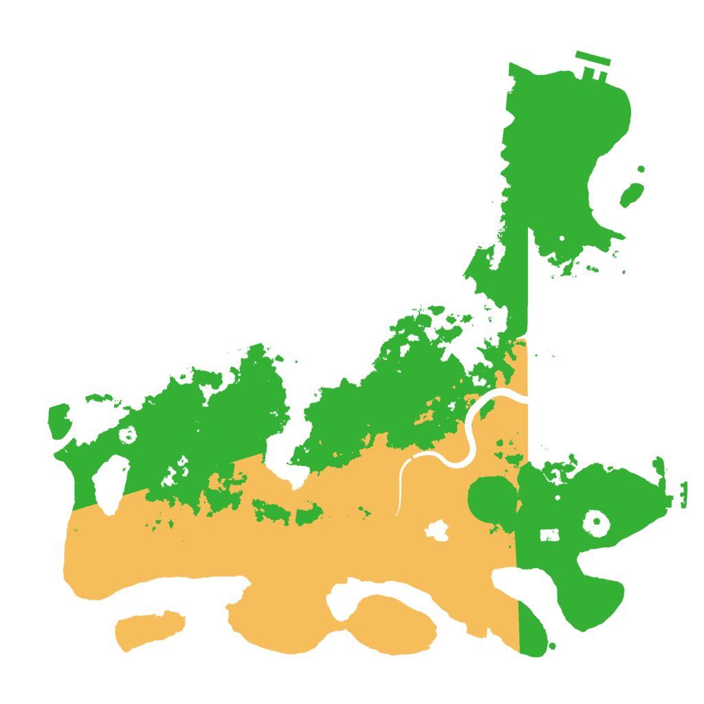 Biome Rust Map: Procedural Map, Size: 4000, Seed: 2054877164