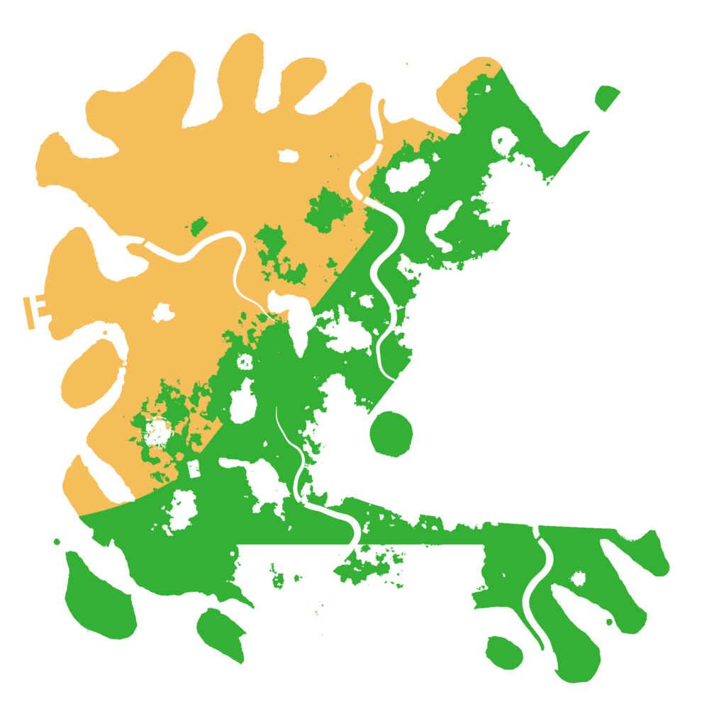 Biome Rust Map: Procedural Map, Size: 4500, Seed: 679290873