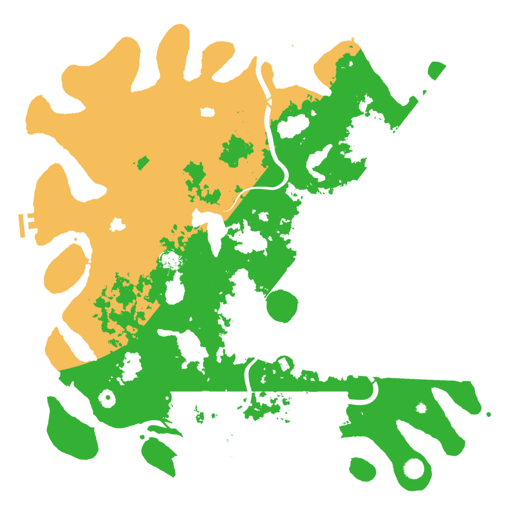Biome Rust Map: Procedural Map, Size: 4500, Seed: 679290873