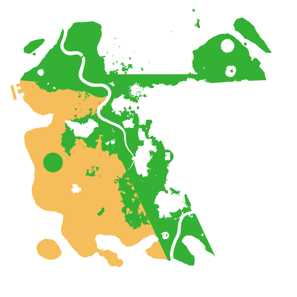 Biome Rust Map: Procedural Map, Size: 4000, Seed: 487445747