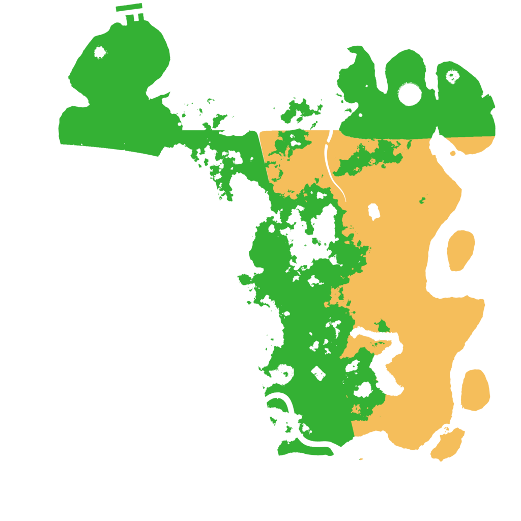 Biome Rust Map: Procedural Map, Size: 4000, Seed: 465523220