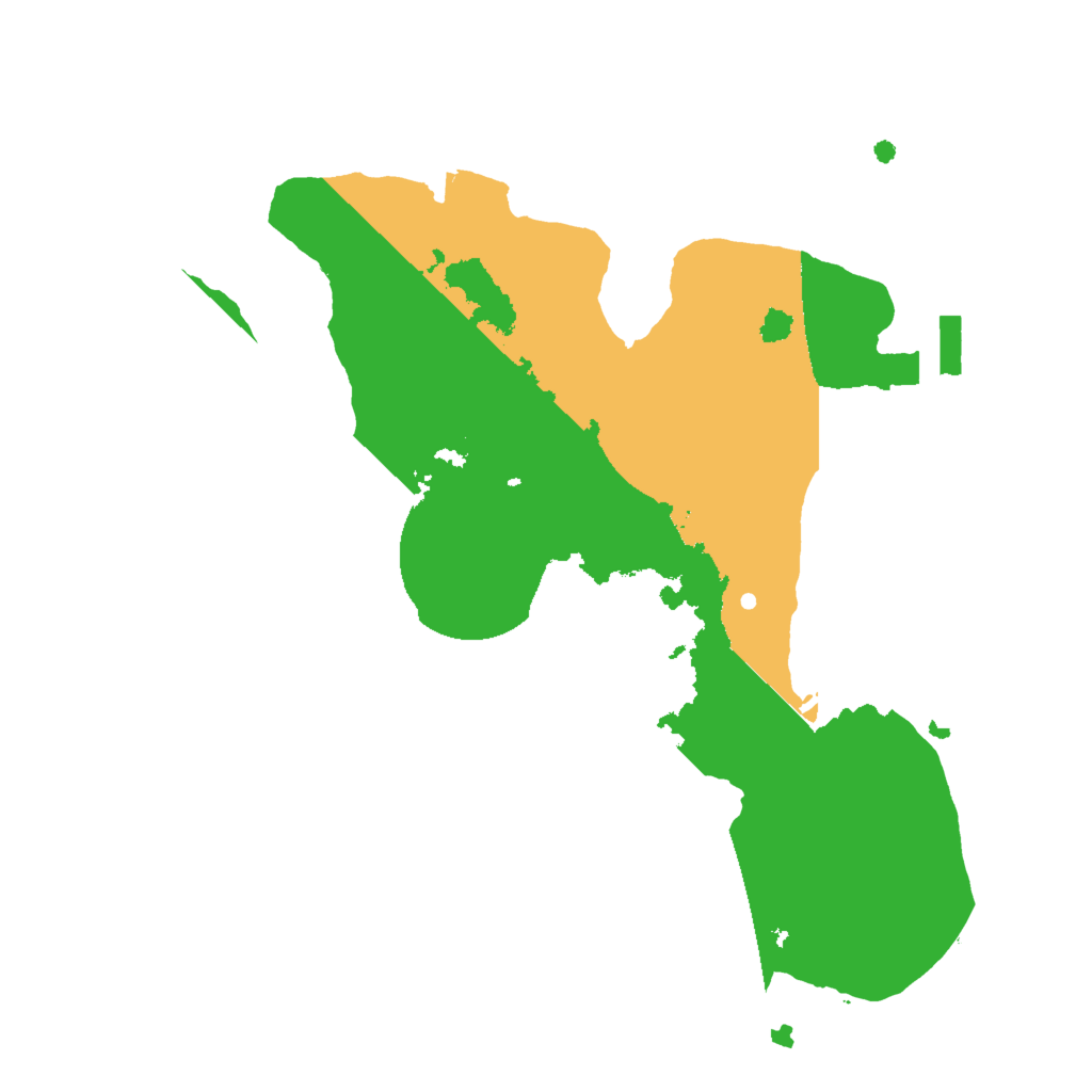 Biome Rust Map: Procedural Map, Size: 2000, Seed: 477055752